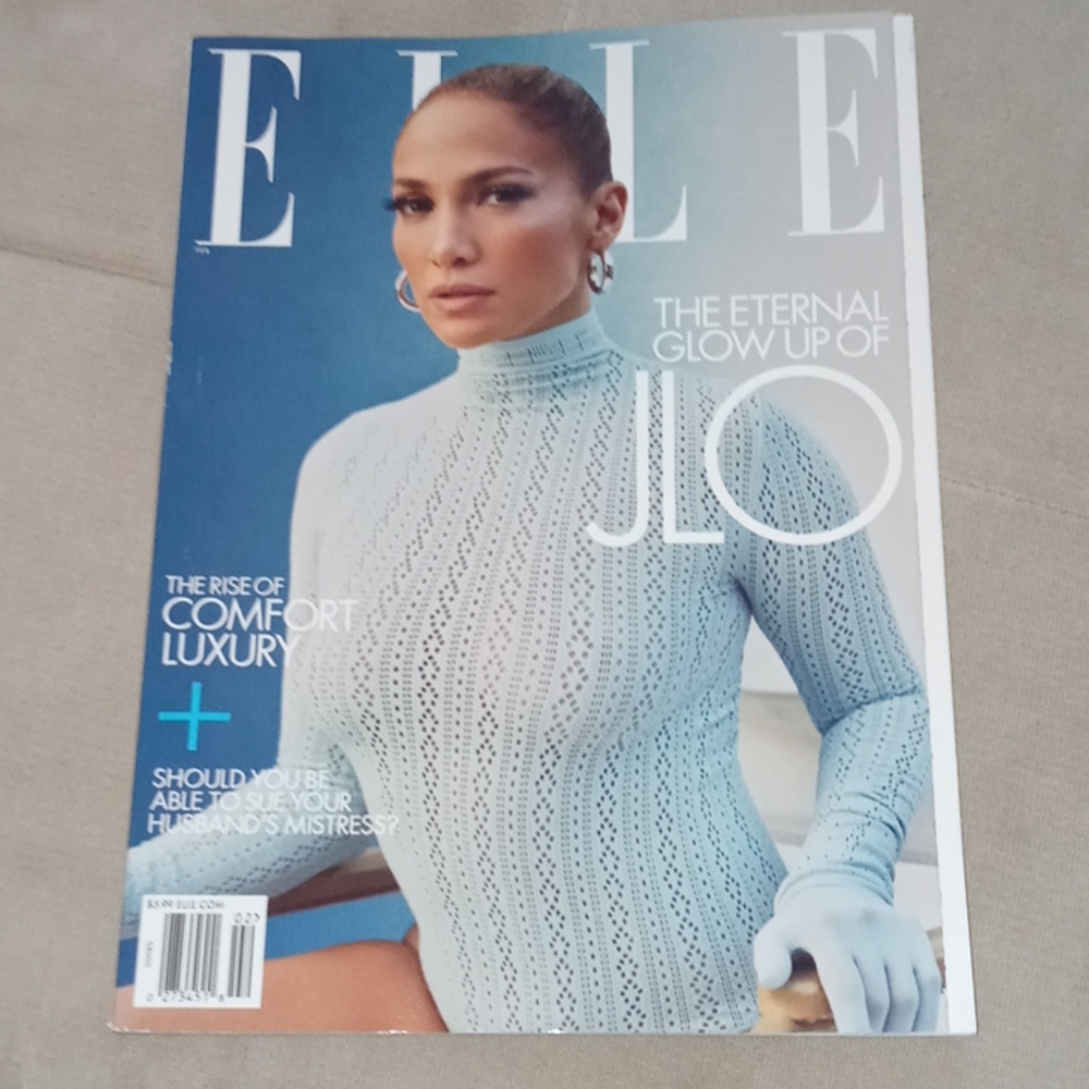 Feb. 2021 issue of Elle Magazine